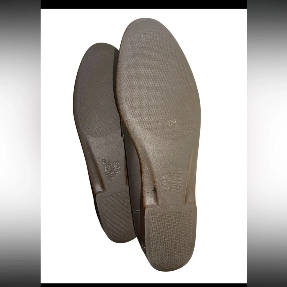 SAS Tripad Comfort Size 11.5 Loafers Slip On Silver Leather